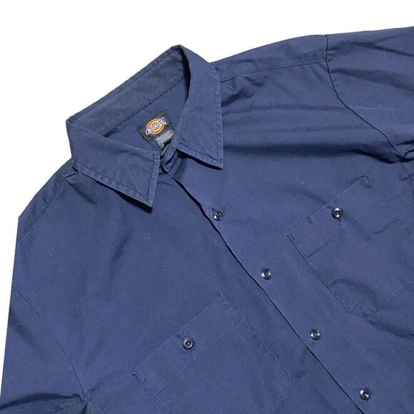 Dickie Short Sleeve Ventilated Performance Shirt Size Large - Picture 1 of 5